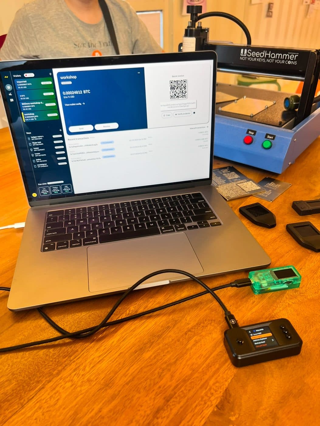 Hands-on Bitcoin hardware workshop