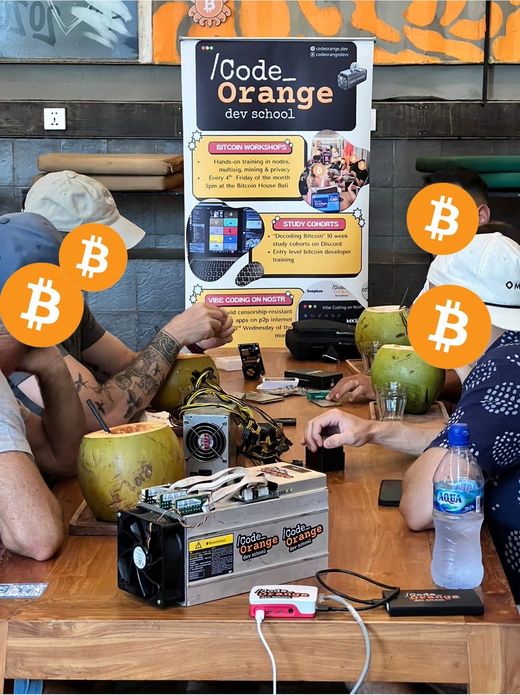 Bitcoin self-custody hardware session