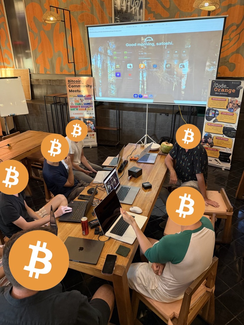 Code Orange workshop session with local builders