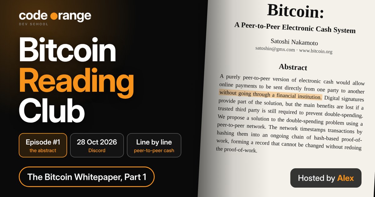 Bitcoin Reading Club: The whitepaper abstract, line by line